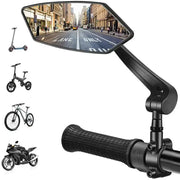 Habicare SS Rotatable Bicycle Handlebar Mirror Rotatable Bicycle Handlebar Mirror