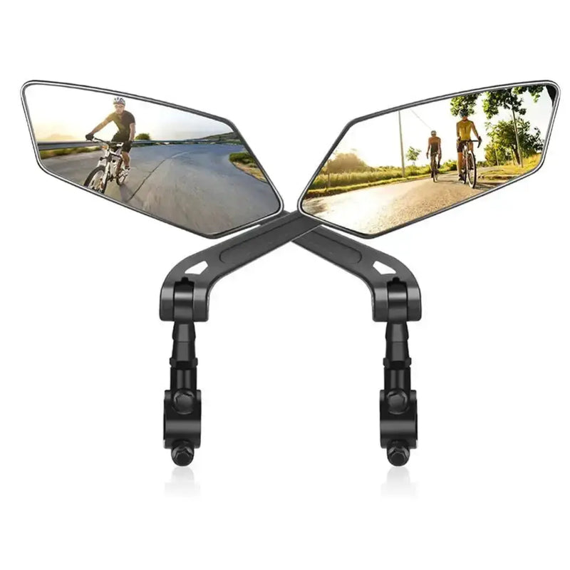Habicare SS Rotatable Bicycle Handlebar Mirror Rotatable Bicycle Handlebar Mirror