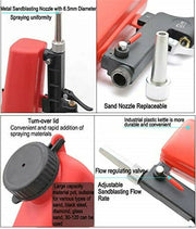 Sandblasting Gun Rust Removal Sand Blaster – view 3
