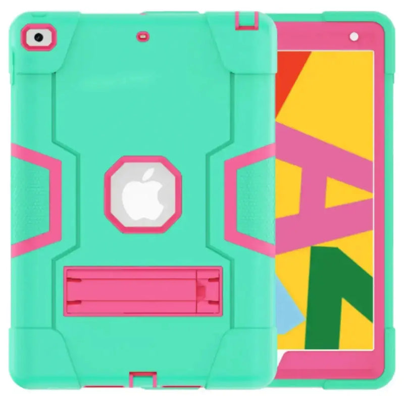 Habicare 9eight5 Rugged Case for iPad Series (Green & Pink) Rugged Case for iPad Series (Green & Pink)