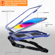 Rugged iPad Air 11" 2024 Case – Shockproof Cover Stand & Pencil Holder – view 4