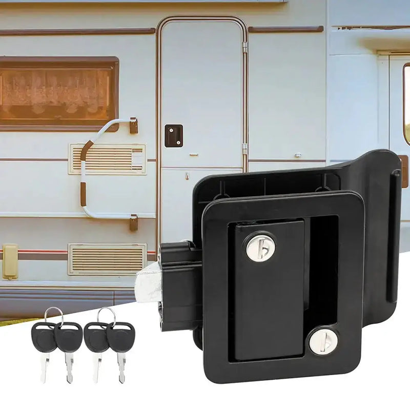 RV / Caravan Entry Door Lock with Deadbolt & Replacement Handle – view 4