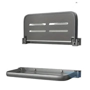 Habicare SS RV Foldable Wall Storage Shelf Rack RV Foldable Wall Storage Shelf Rack