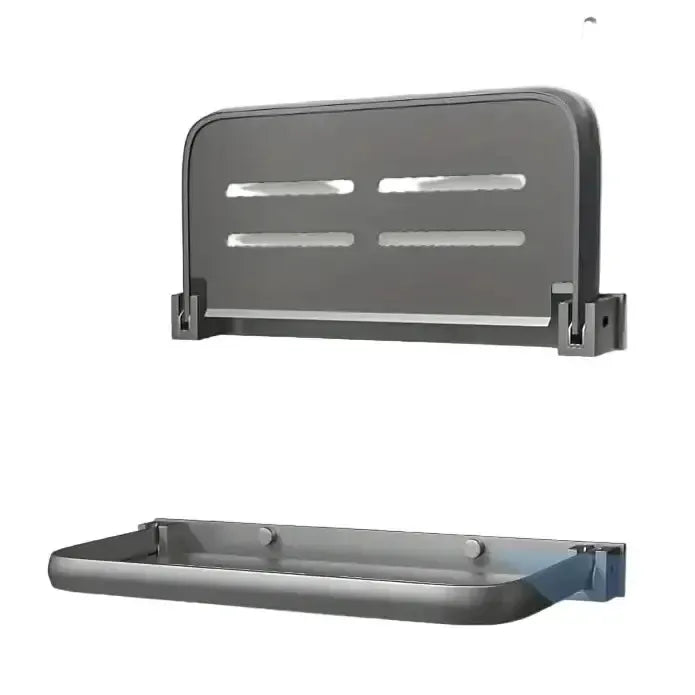 Habicare SS RV Foldable Wall Storage Shelf Rack RV Foldable Wall Storage Shelf Rack