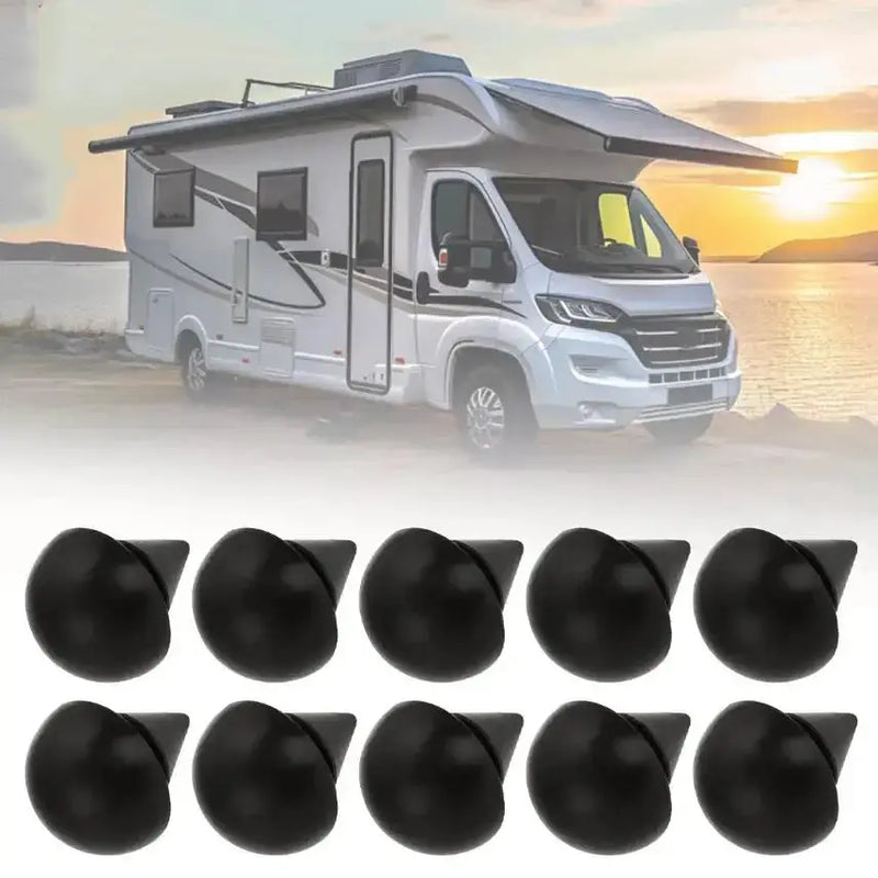 Habicare HBC RV Glass Lid Rubber Cushion Pads (10PCS) RV Glass Lid Rubber Cushion Pads (10PCS)