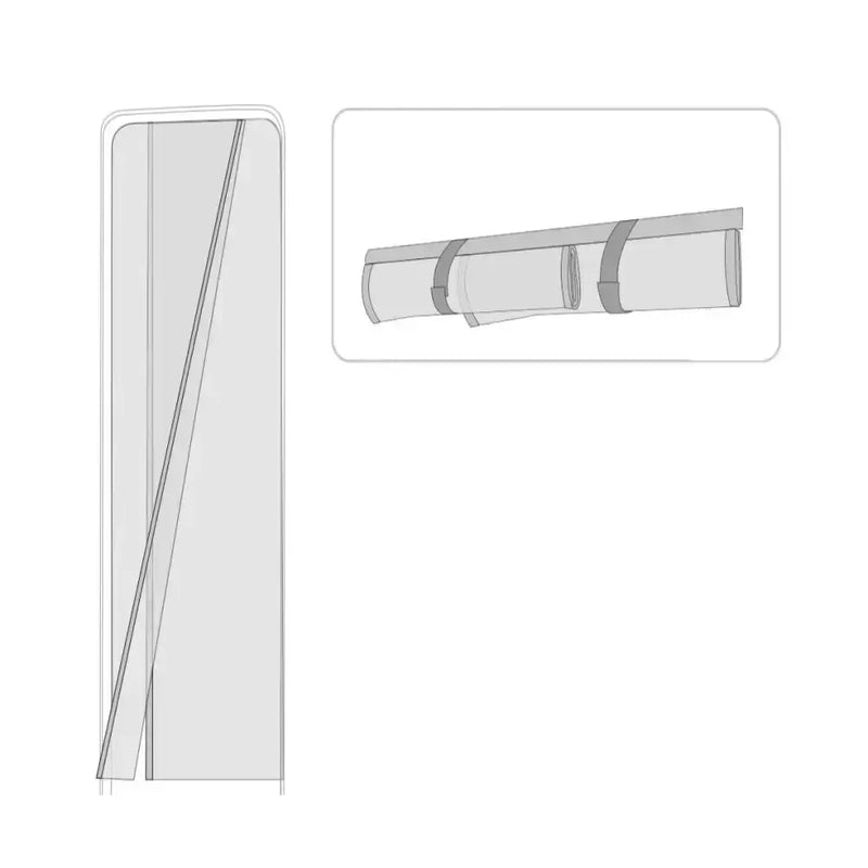 Habicare HBC RV Insect Screen Door for Motorhome RV Insect Screen Door for Motorhome