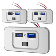 RV USB PD QC3 Fast Charging Outlet (different models available) – view 1