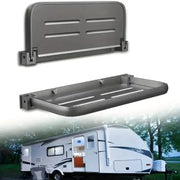 Habicare SS RV Wall-Mount Foldable Aluminum Storage Shelves RV Wall-Mount Foldable Aluminum Storage Shelves