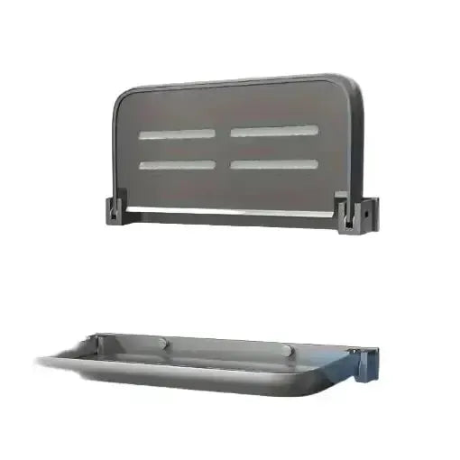Habicare SS RV Wall-Mount Foldable Aluminum Storage Shelves RV Wall-Mount Foldable Aluminum Storage Shelves