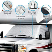 RV Windshield Sunshade Cover – Heat Insulation & UV Protection – view 4