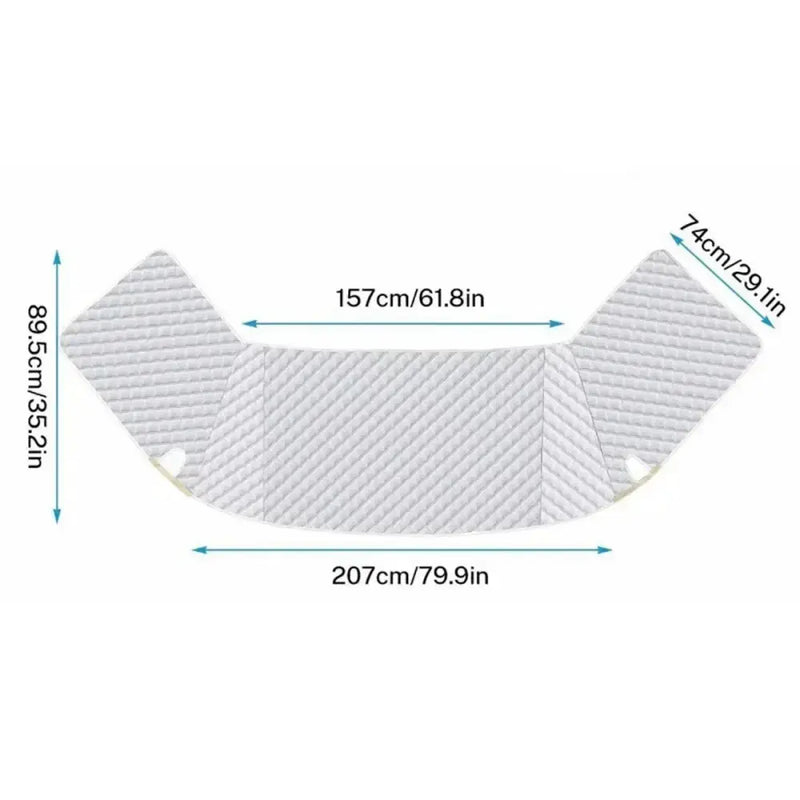 RV Windshield Sunshade Cover – Heat Insulation & UV Protection – view 3