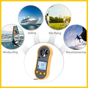 Habicare HBC Portable Anemometer Habicare Digital Anemometer Wind Speed Meter