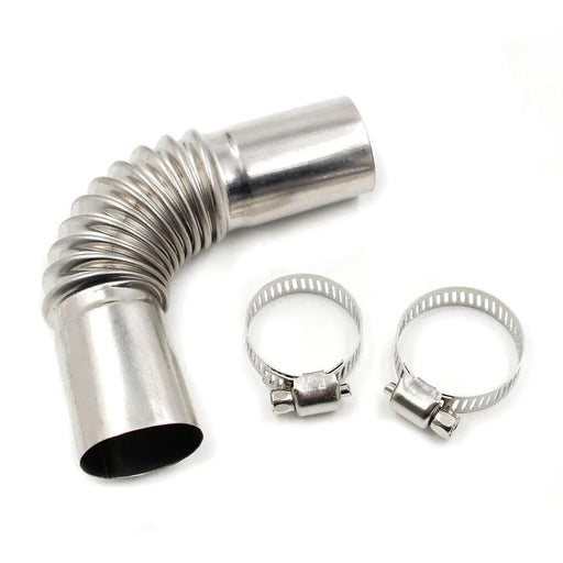 24mm Exhaust Pipe Tube Elbow Connector Diesel Heater With Clamps For Webasto – view 1