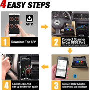 Vgate iCar Pro Bluetooth 4.0 OBD2 Code Scanner ELM327 V2.2 Diagnostic Scanner – view 8