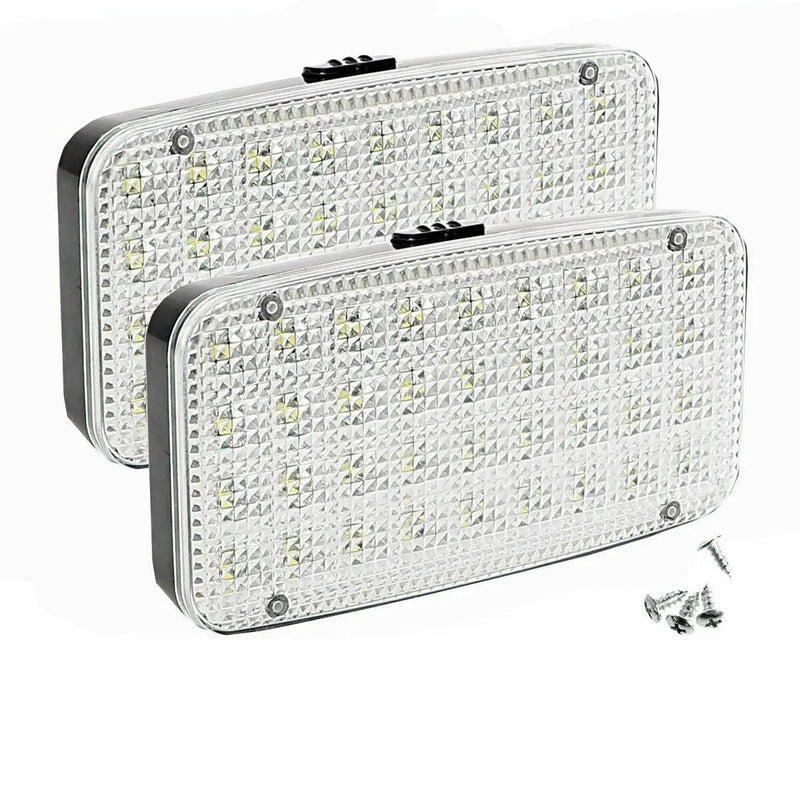 salelink.co.nz Unbranded 2pcs 36LED 12V Interior Lights Roof Camper Caravan 36LED 12V Interior Lights for Camper Caravan Roof