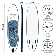 10ft' Inflatable Stand Up Paddle Board Surfboard SUP (PR7607 (1)) – view 3