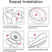 Replacement Ear Pads for Beats Solo 2 3 Headphone Earpads – view 2