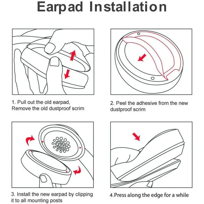 Replacement Ear Pads for Beats Solo 2 3 Headphone Earpads – view 2
