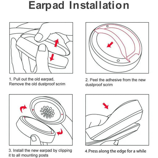 Replacement Ear Pads for Beats Solo 2 3 Headphone Earpads – view 2