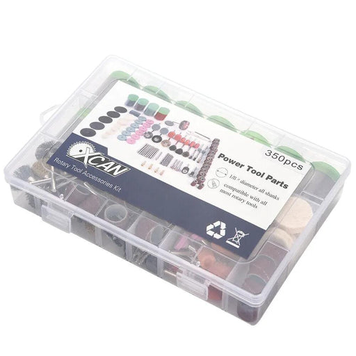 350PCS Rotary Tool Accessories Kit Grinding Polishing Shank Craft Bits – view 2