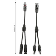 MC4 Y Branch Connectors Cable Solar Panel Cables Connector MC4 Cable Connector – view 3