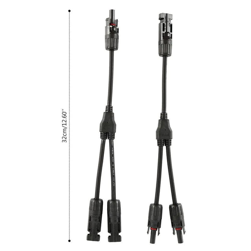 MC4 Y Branch Connectors Cable Solar Panel Cables Connector MC4 Cable Connector – view 3