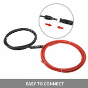 2x 5m Solar Panels Extension Cable MC4 Connector Black & Red PV Wires 4mm2 – view 5