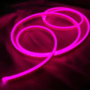 5M Pink DC 12V Flex LED Strip Neon Rope Light Silicone Sign Decor – view 1