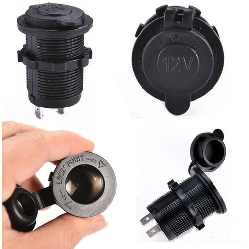 12V Car Boat Motorbike Cigarette Lighter Socket Power Plug Outlet – view 2