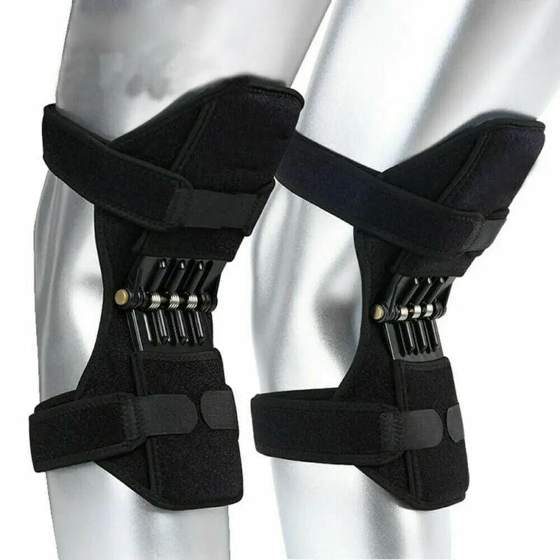 Knee Leg Stabilizer Pads Lift Joint Support Powerful Rebound Spring Force – view 1