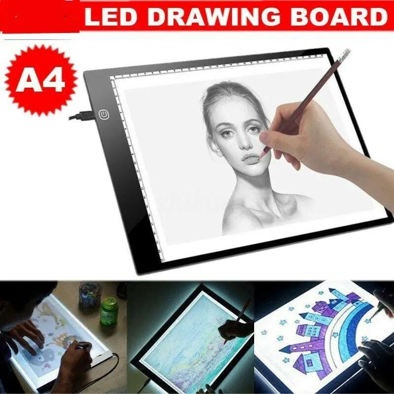 salelink.co.nz salelink.co.nz A4 LED Drawing Copy Board Light Box A4 LED Drawing Copy Board Light Box | Action Outdoors NZ