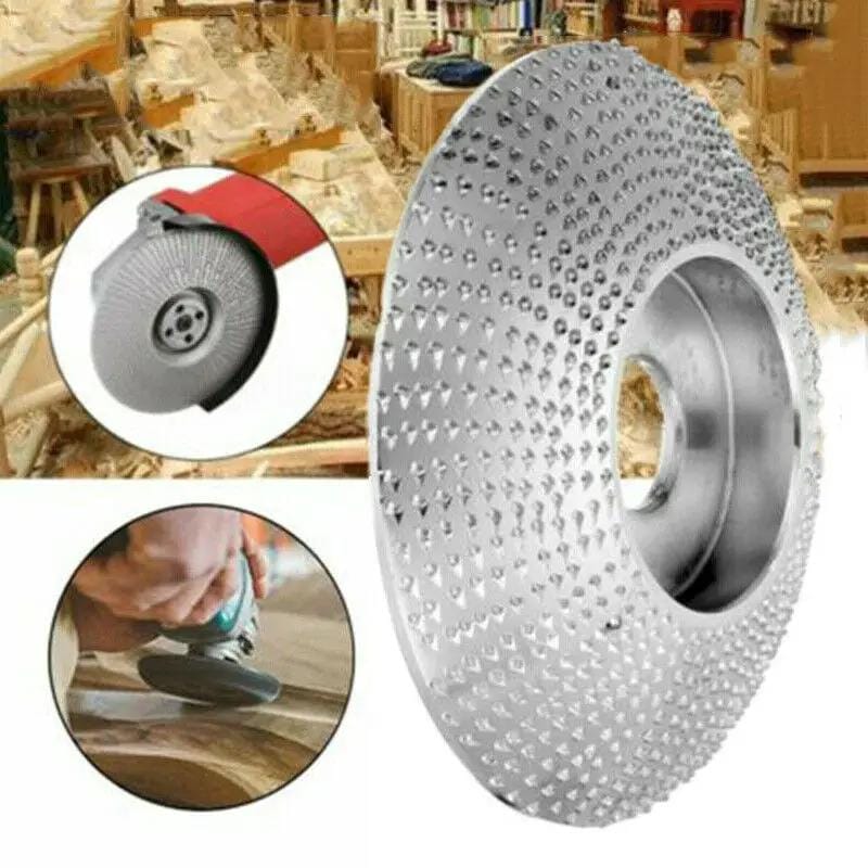 125mm Wood Shaping Disc Carving Angle Grinder Grinding Accessories Practical – view 2