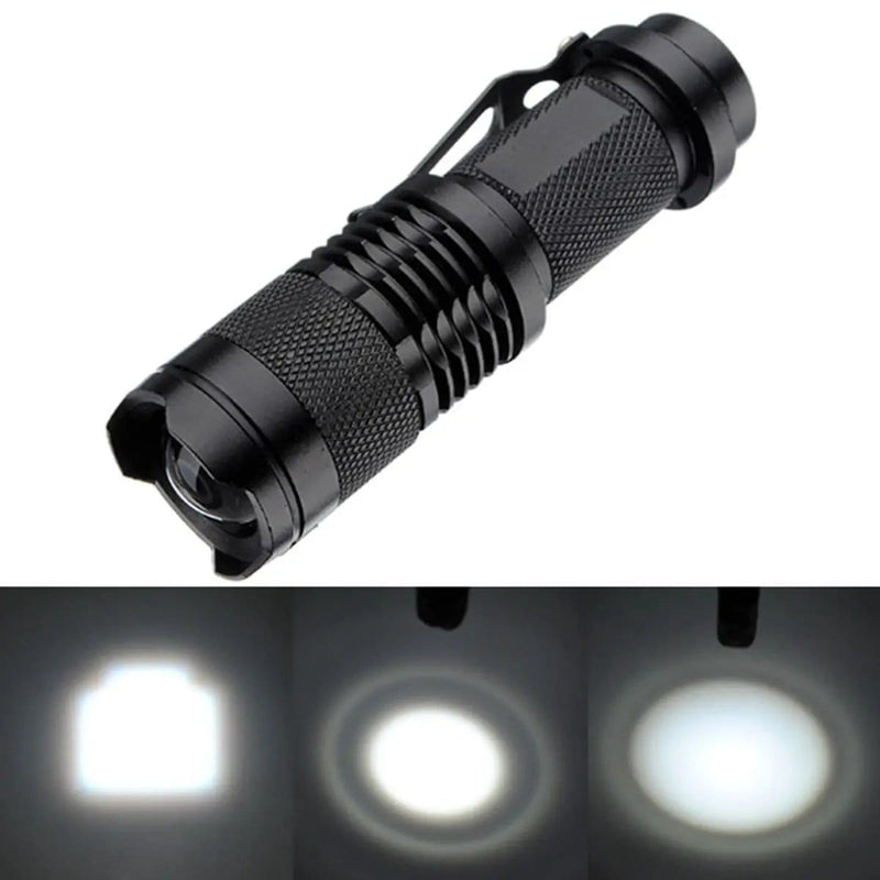 CREE Q5 LED Zoomable Focus Bright Flashlight Torch 220LM Light – view 1