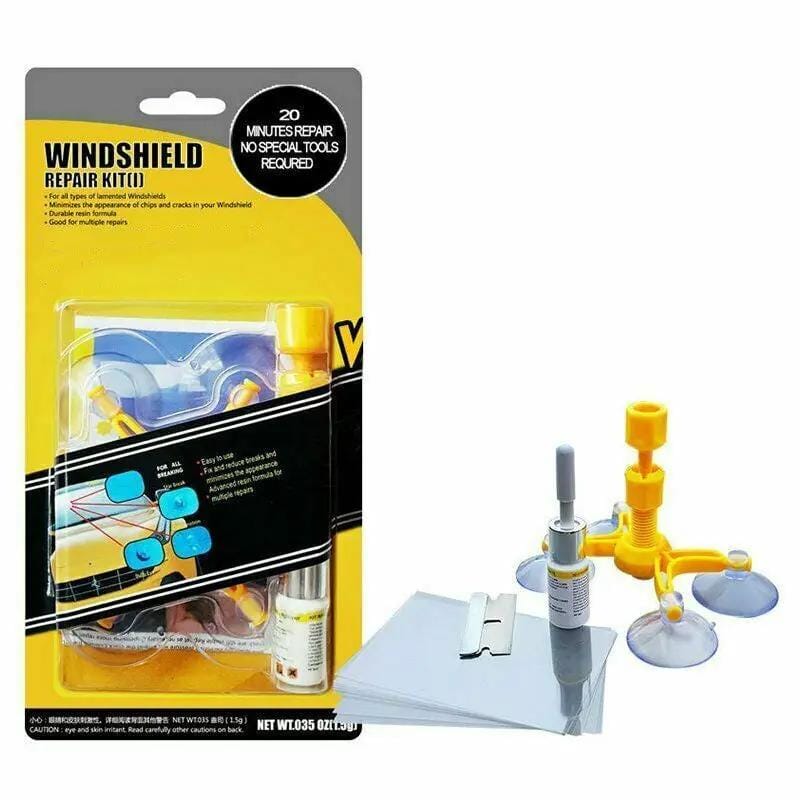 salelink.co.nz Unbranded Windshield Windscreen Repair Tool Windshield Repair Kit DIY Car Windscreen Chip Crack Tool