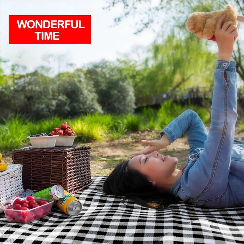 200X200cm Picnic Blanket Rug Mat – view 4