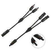 MC4 Y Branch Connectors Cable Solar Panel Cables Connector MC4 Cable Connector – view 1