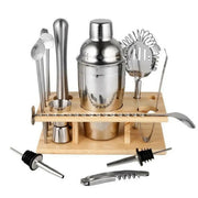 14 Piece Cocktail Shaker Set With 750ml Shaker And Bar Tools Rack – view 1