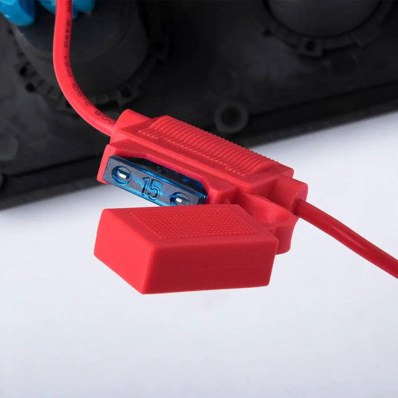 4 Gang LED Rocker Switch Panel Circuit Breakers Charger Car 12V 24V – view 4