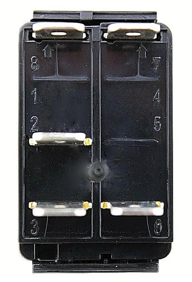 Rocker Switch SPOT LIGHTS - Blue - LED 4x4 Boat Caravan Marine 12v – view 3