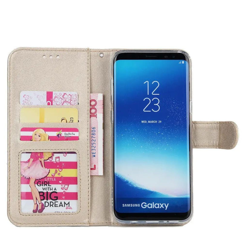 salelink.co.nz Unbranded Samsung S8 Plus Case Card Slots Holder Samsung Galaxy S8 Plus Wallet Case With Card Slots