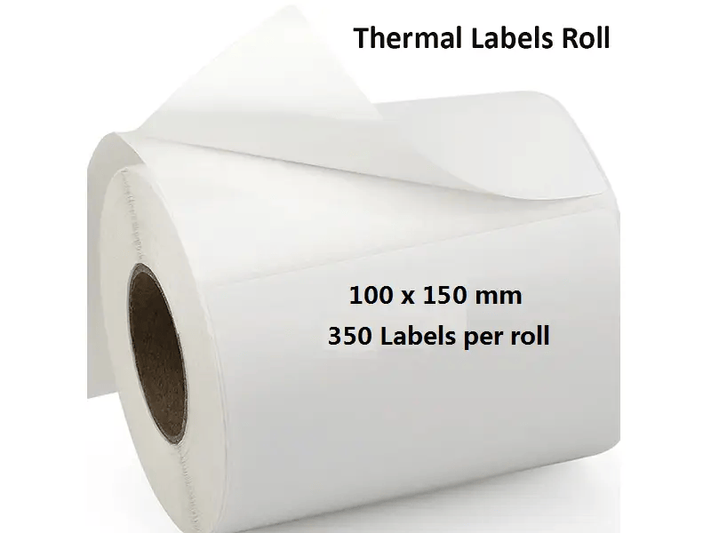 1 Rolls Premium 100x150mm Direct-thermal labels 350pcs/roll Self Adhesive Labels – view 2