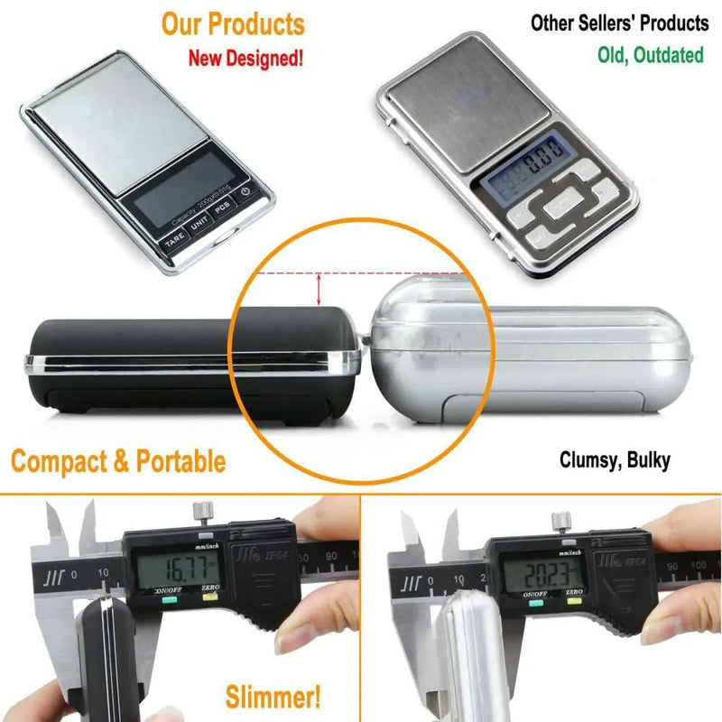 salelink.co.nz Unbranded 200g 0.01g Weight Jewellery Electronic Pocket Scale 200g 0.01g Pocket Scale for Jewellery Digital