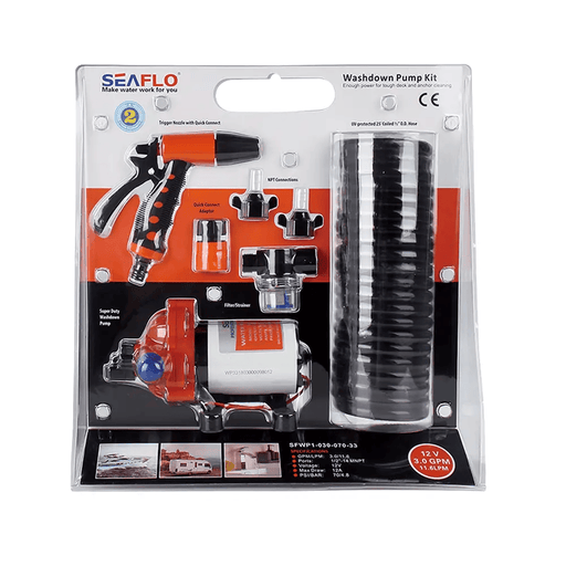 SEAFLO 70PSI Deck Washdown Pump Kit for Boat Caravan Yacht Wash Pump 12V 5GPM – view 2