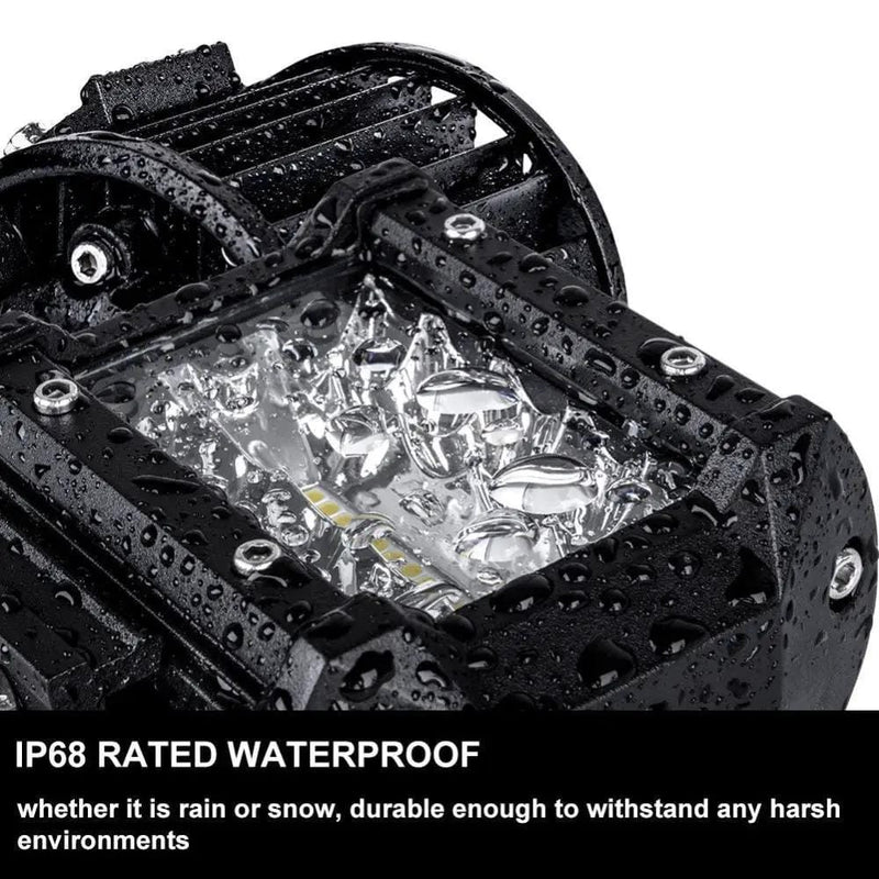 2x 4inch CREE LED Work Light Bar Spot Flood OffRoad Driving Reverse 4x4 Ford – view 6