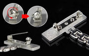 salelink.co.nz Unbranded Nurse Watch Brooch Luminous Pocket Silver Nurse Luminous Pocket Watch With Glow Dial