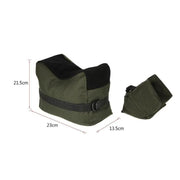 Shooting Range Sand Bag Set Rifle Bench Rest Stand Front Rear Bag Hunting – view 2