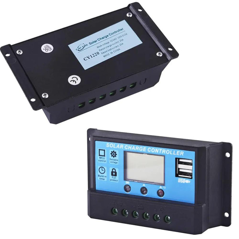 30A 12V/24V LCD DISPLAY PWM SOLAR PANEL REGULATOR CHARGE CONTROLLER & TIMER – view 4