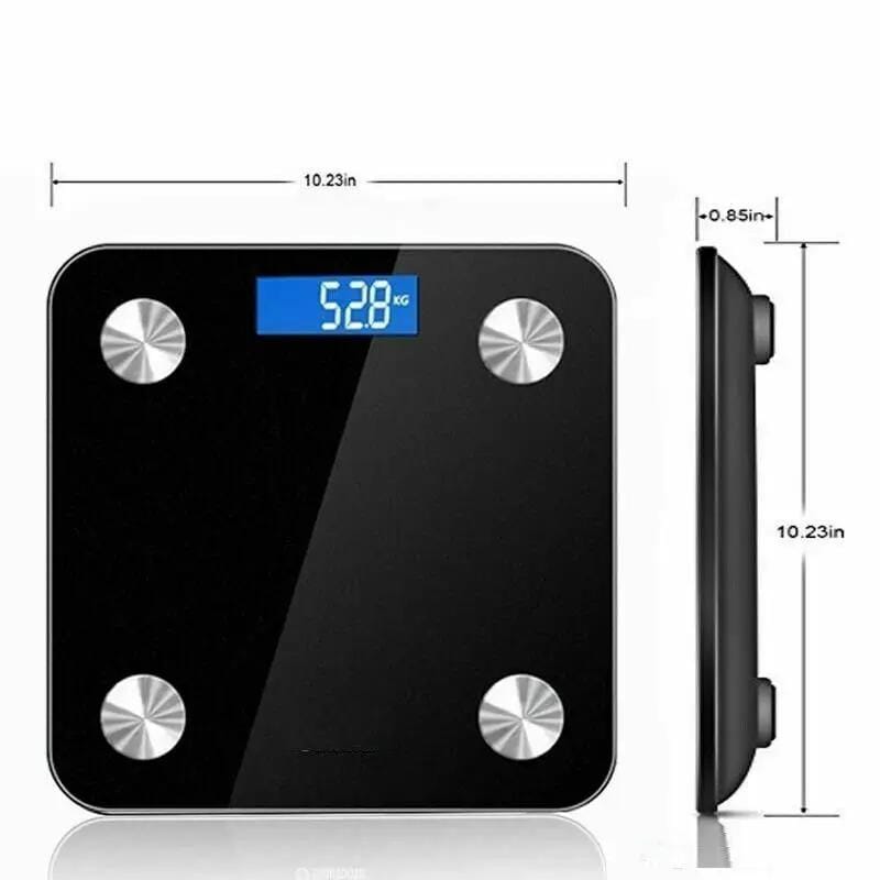 salelink.co.nz Unbranded BMI Scales Bluetooth Body Fat Scale With App Sync And 8 Metrics