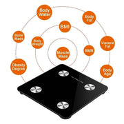 salelink.co.nz Unbranded BMI Scales Bluetooth Body Fat Scale With App Sync And 8 Metrics