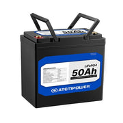 12V 50Ah Lithium Battery LiFePO4 Deep Cycle Marine 4WD Replace AGM – view 1